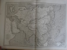 Carte issue atlas geographie