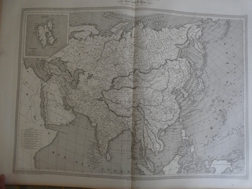 Carte issue atlas geographie