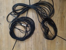 3 cables pour micros stéréos