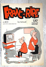 Franc Rire : lot de 2 bi-mensuel relié  ( n° 403 et 406)