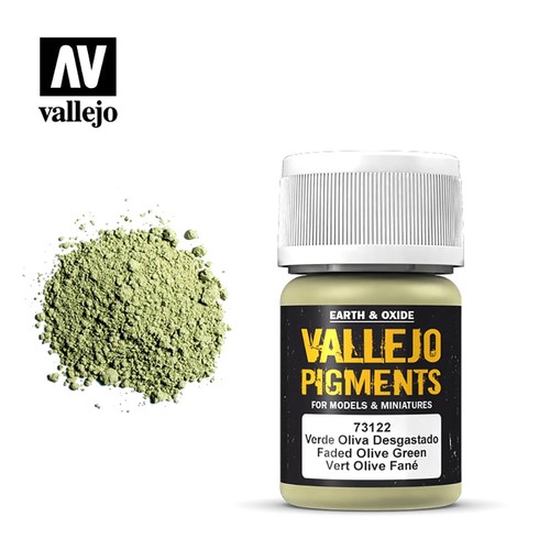 122 estompe vert olive - vert,