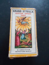 Grand Etteilla ou Tarot Égyptiens - Cartomancie Grimaud 1977 ( voyance , oracle