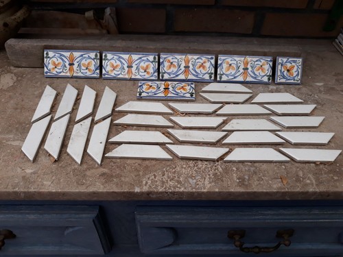 Lot carreaux carrelage - , listel