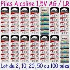 Piles boutons 1,5V Alcaline Camelion : LR69 LR66 LR63 LR60 LR59 LR58 LR57 … LR41