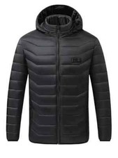 Veste chauffante à capuche