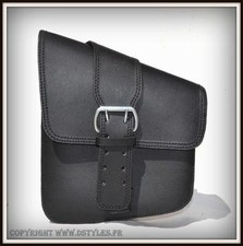 Leather solo bag for