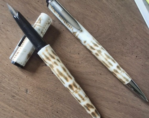 Parure stylo plume bille - stylo,