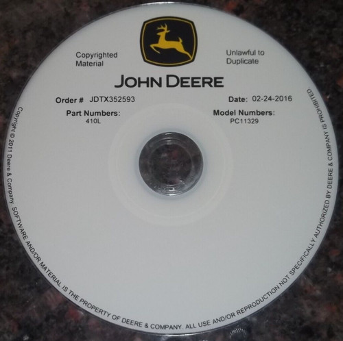 Manuel pièces john deere - john,