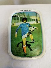 Plateau En Métal Coupe Du Monde 1978 Dominique Rocheteau
