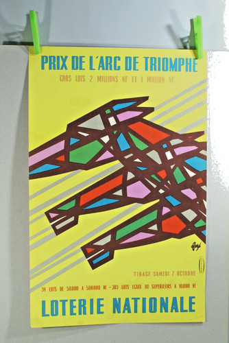 Affiche loterie - affiche,
