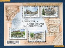 France La Feuille F4838 Chemins Saint Jacques Compostelle F 4838 2014 Neuf Luxe