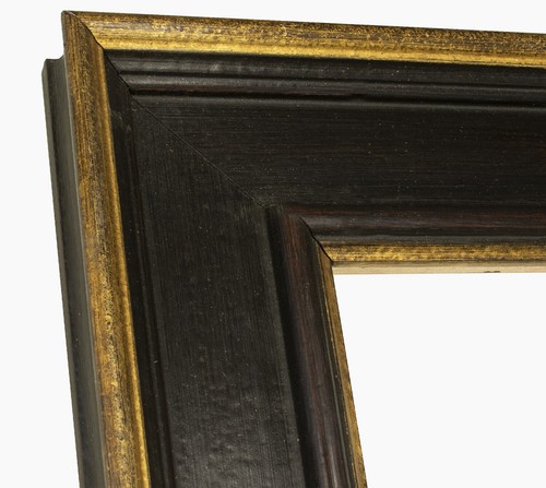 Cadre sur mesure bois noir - mesure,