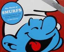 LIVRE/BOOK : Schtroumpfs  (avec affiche, mini bd et feuille d'autocollant,smurfs