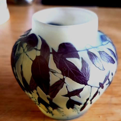 Vase galle petit verre - petit, en