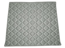 Matelassé Cuir artificiel GRIS Tapis coffre pour Hummer H2 2002-2009