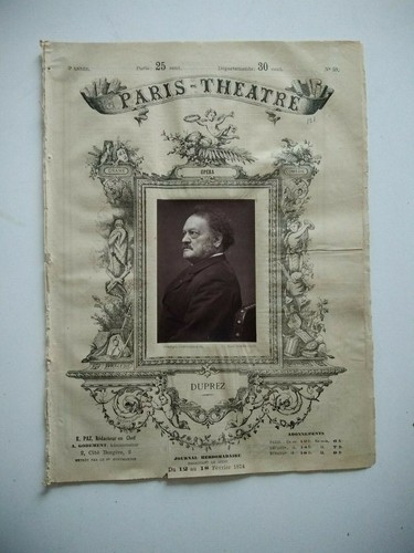 Photo opéra duprez revue - photo,