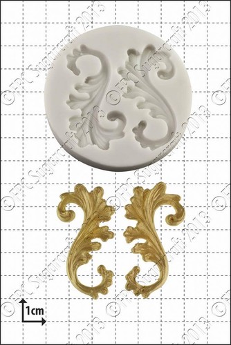 Moule silicone fioritures - silicone,