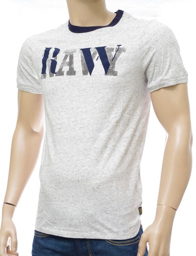 Star raw tee - star, rond