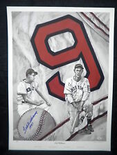 Ted Williams Signed Boston Red