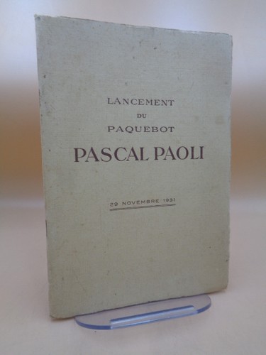 Lancement paquebot pascal - lancement, du