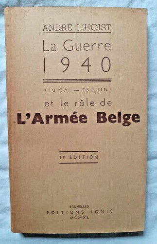Guerre 1940 rôle de - la, le