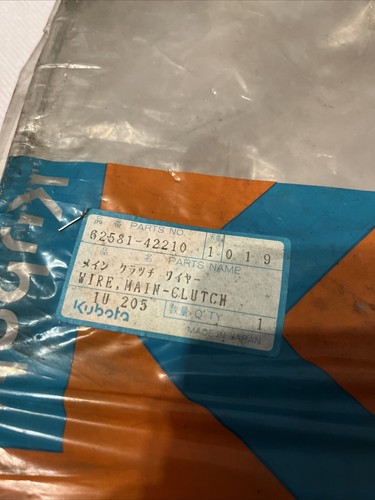 Câble embrayage neuf kubota - câble,