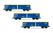 SET DE 3 WAGONS TOMBEREAUX