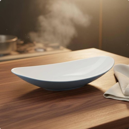 Plat service ovale forme - service,