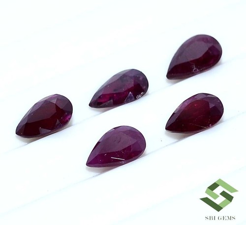 6x4 certifié naturel rubis - mm,