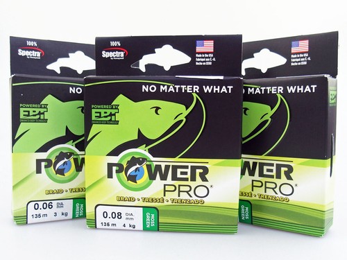 Powerpro moss green 135m - powerpro,