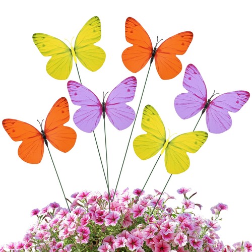 Piquets papillon jardin - 24,