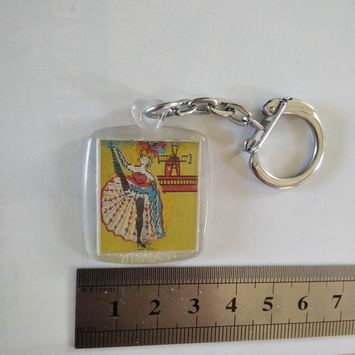 Porte clé vintage lenticular - vintage,