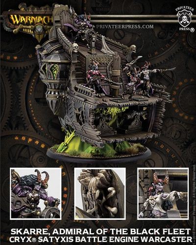 Warmachine cryx skarre - warmachine:,