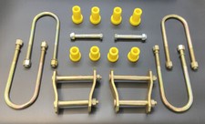 Arrière Ressort à Lames Acier + U Bolt + Broche + Bush Kit Pour Mitsubishi L200