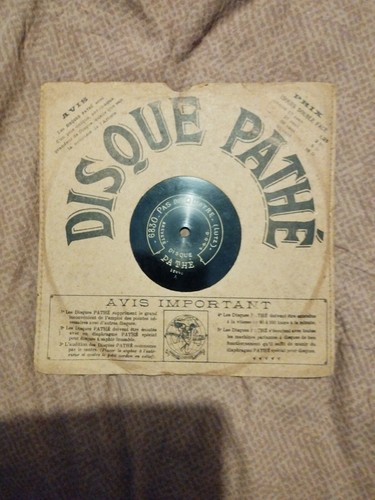 Disque vynile tours pas de - 78,