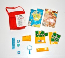 RARE!  SAC + accessoires poupée SUPER JAIMIE - Meccano Kenner 1976- Bionic Woman