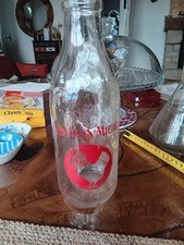 Bouteille De Lait Ancienne GALETTES ST MICHEL 1l