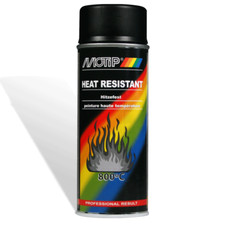 Peinture haute temperature Noir - 400ml - MOTIP