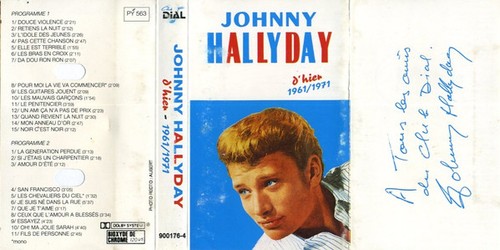 Johnny hallyday hier - hallyday, d'hier