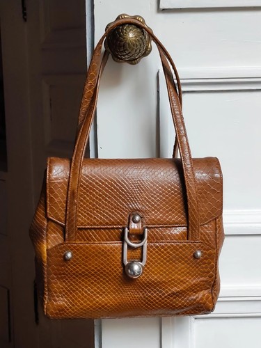 Sac main cuir - sac, camel