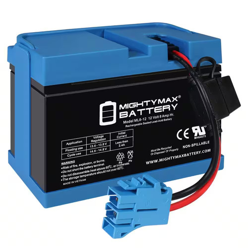 12v 8ah replacement battery - replacement,