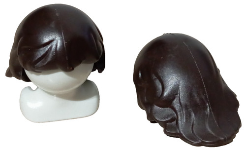 Playmobil perruques cheveux - x2,