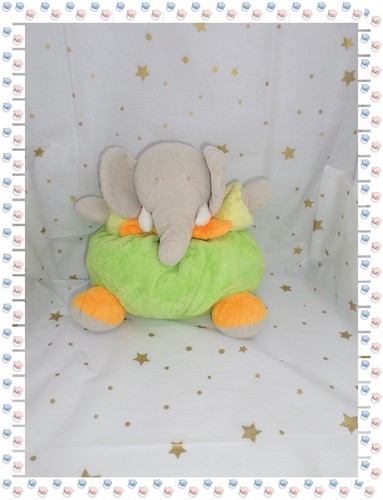 Doudou peluche eléphant - -,