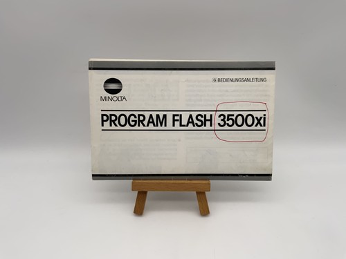 Minolta program flash 3500xi - minolta,