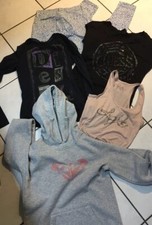 LOT FILLE.14 ANS  JEAN LEGGING GAP TOP PETITES BOMBES DIESEL GUESS  SWEATER ROXY
