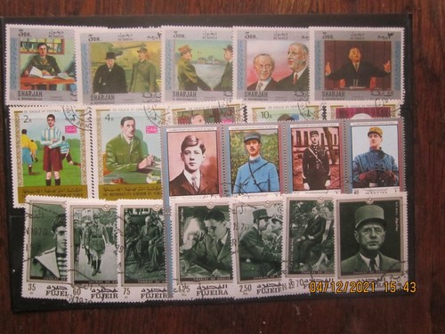 Lot différents timbres - lot, de