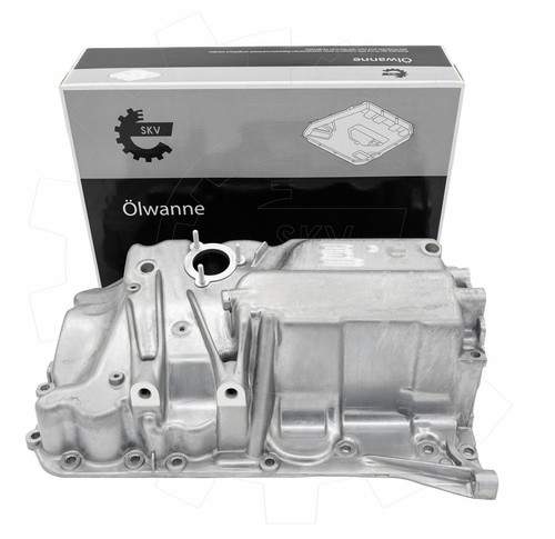 Bac huile aluminium - d'huile, en