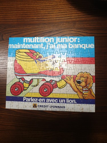 Puzzle lion banque - puzzle,