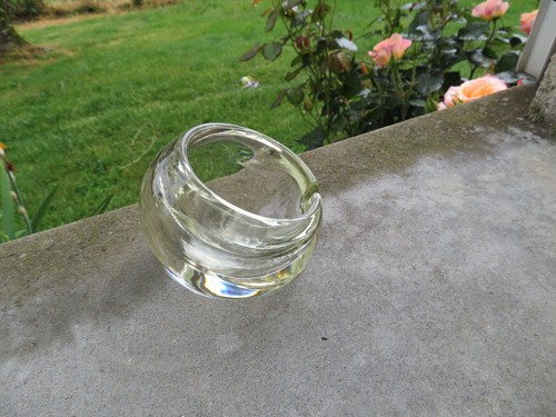 Cendrier vide poche verre - cendrier,
