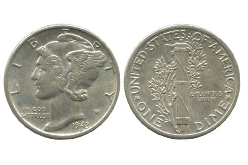Dime liberte etats - -, unis
